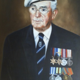 Harold O'Neill painted by his grand-daughter, Fiona Mitchell.png